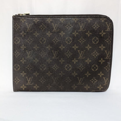 Louis Vuitton Poche Document Monogram Clutch
