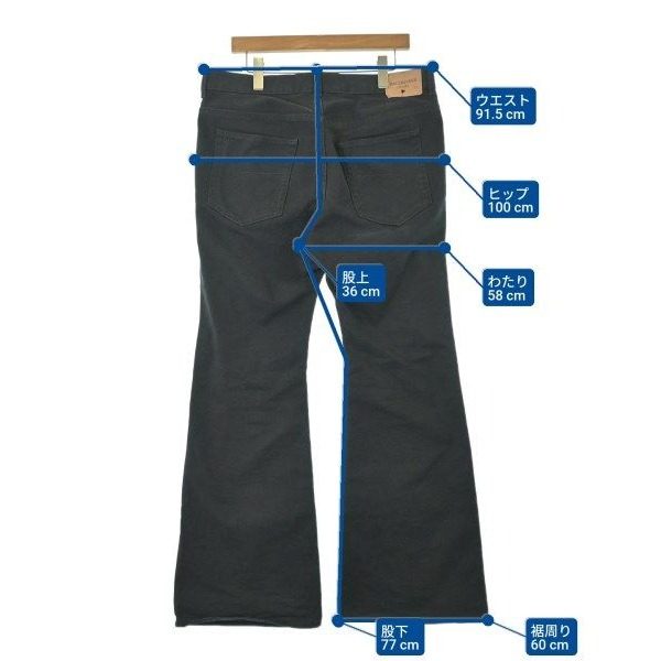 Balenciaga Denim Pants Black — view 6