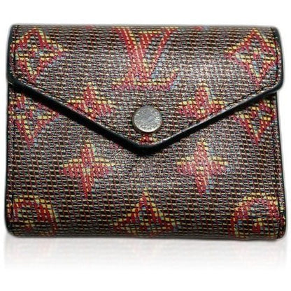 Louis Vuitton Monogram LV Pop Portefeuille Zoe Leather Trifold Wallet