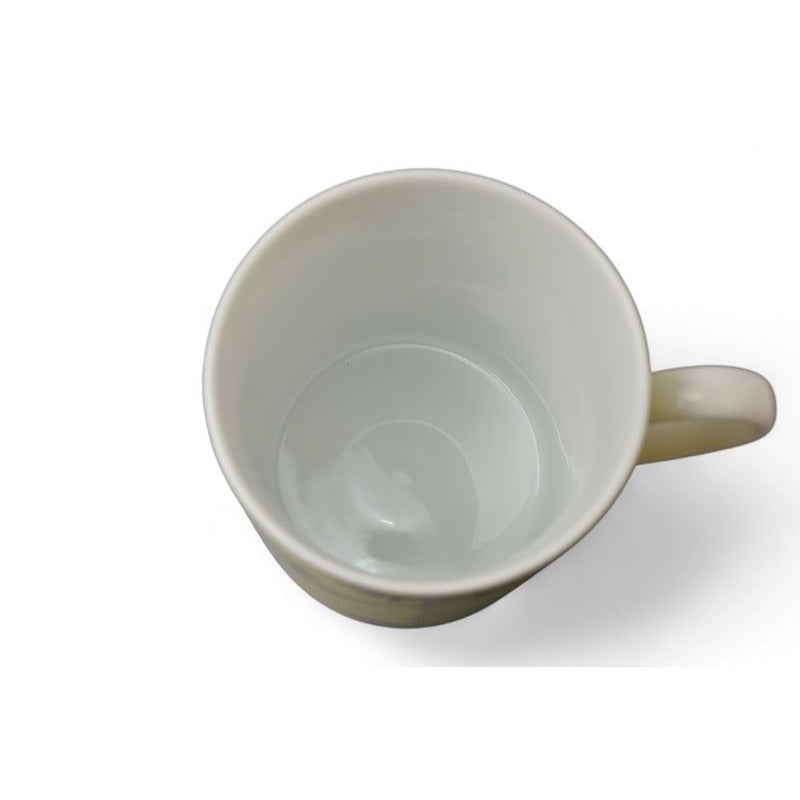 Hermes Mug Ceramic Africa Green White — view 4