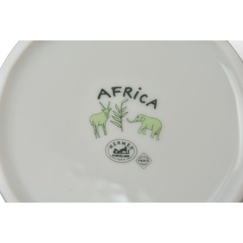 Hermes Mug Ceramic Africa Green White — view 5