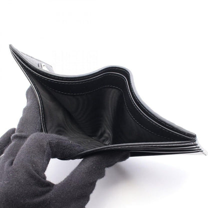 Prada Billfold Black Leather Bifold Wallet — view 5