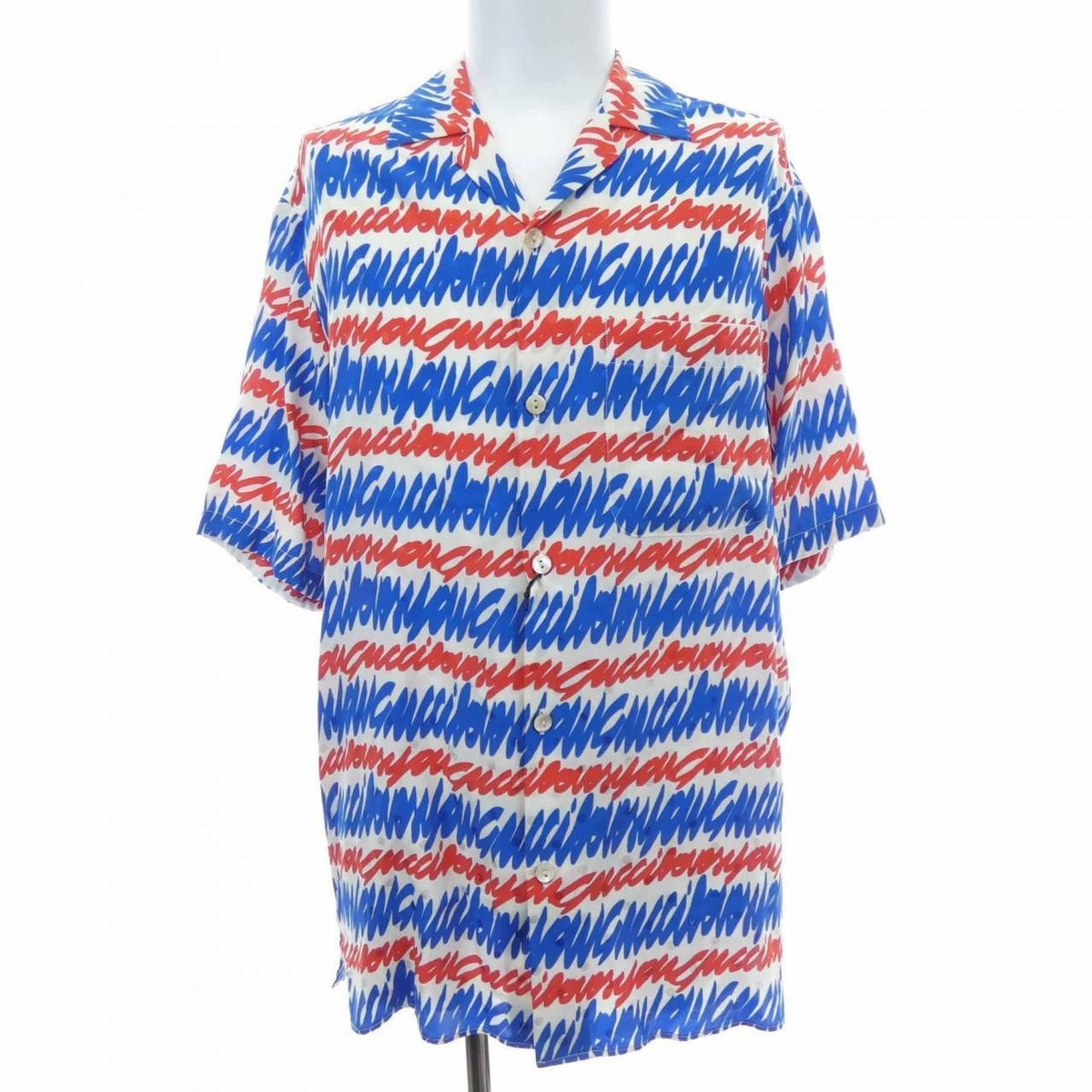 Gucci S/S Shirt Silk Red