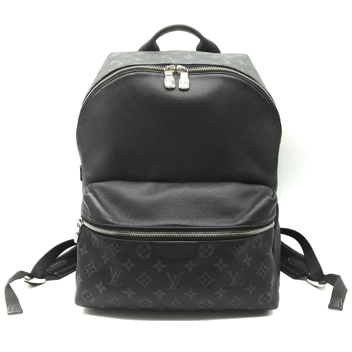 Louis Vuitton Monogram Eclipse Discovery Backpack Black