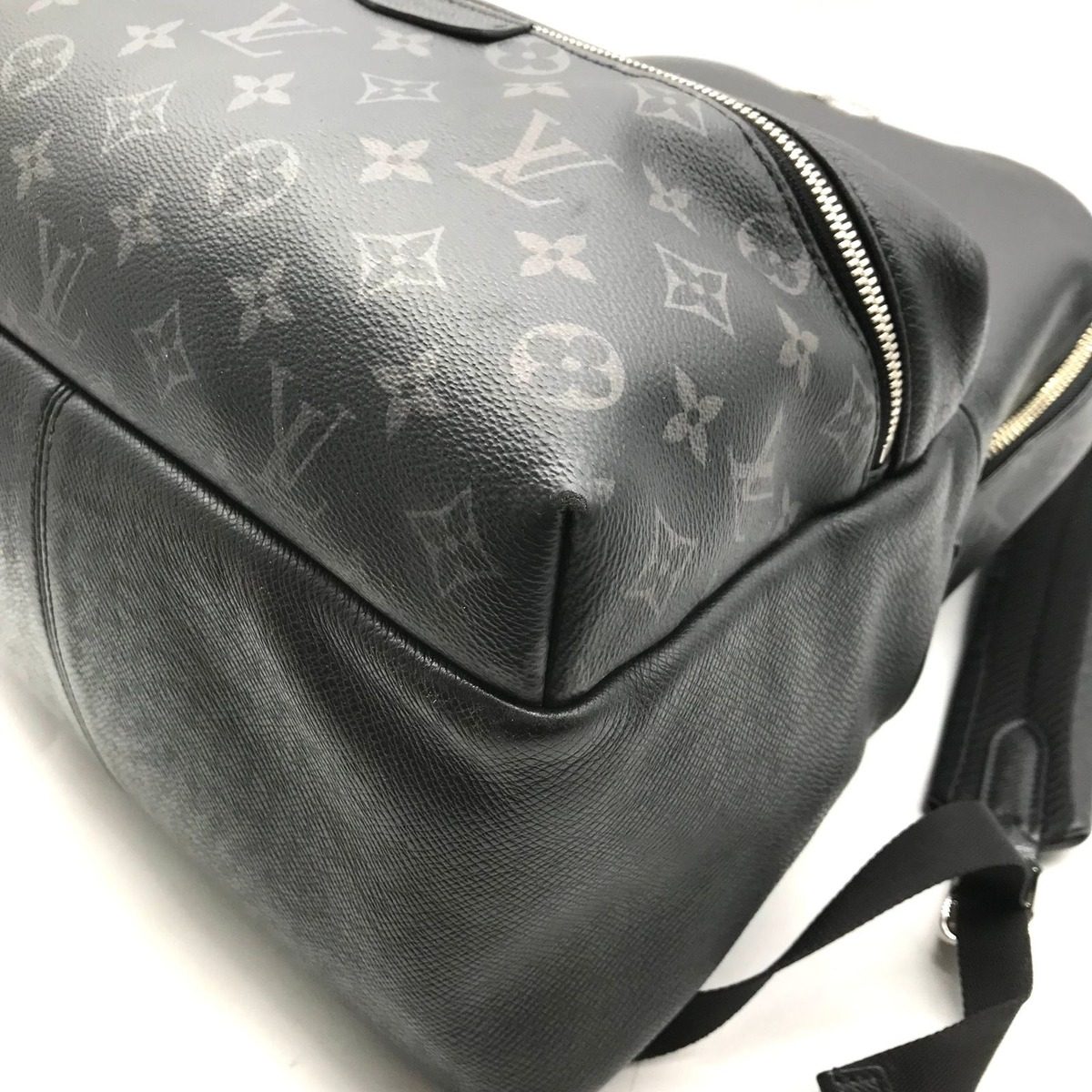 Louis Vuitton Monogram Eclipse Discovery Backpack Black — view 5