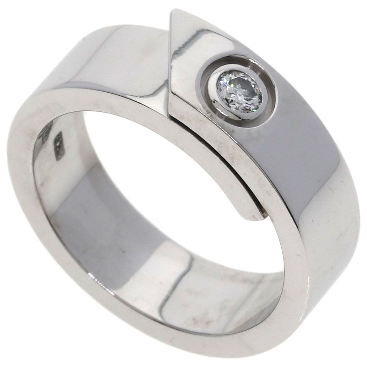 Cartier Anniversary Diamond 50 Ring 18k White Gold