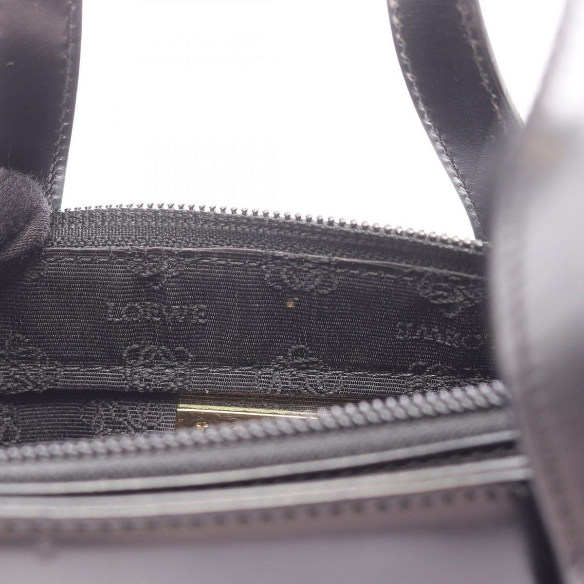 Loewe Handbag Black Leather — view 5