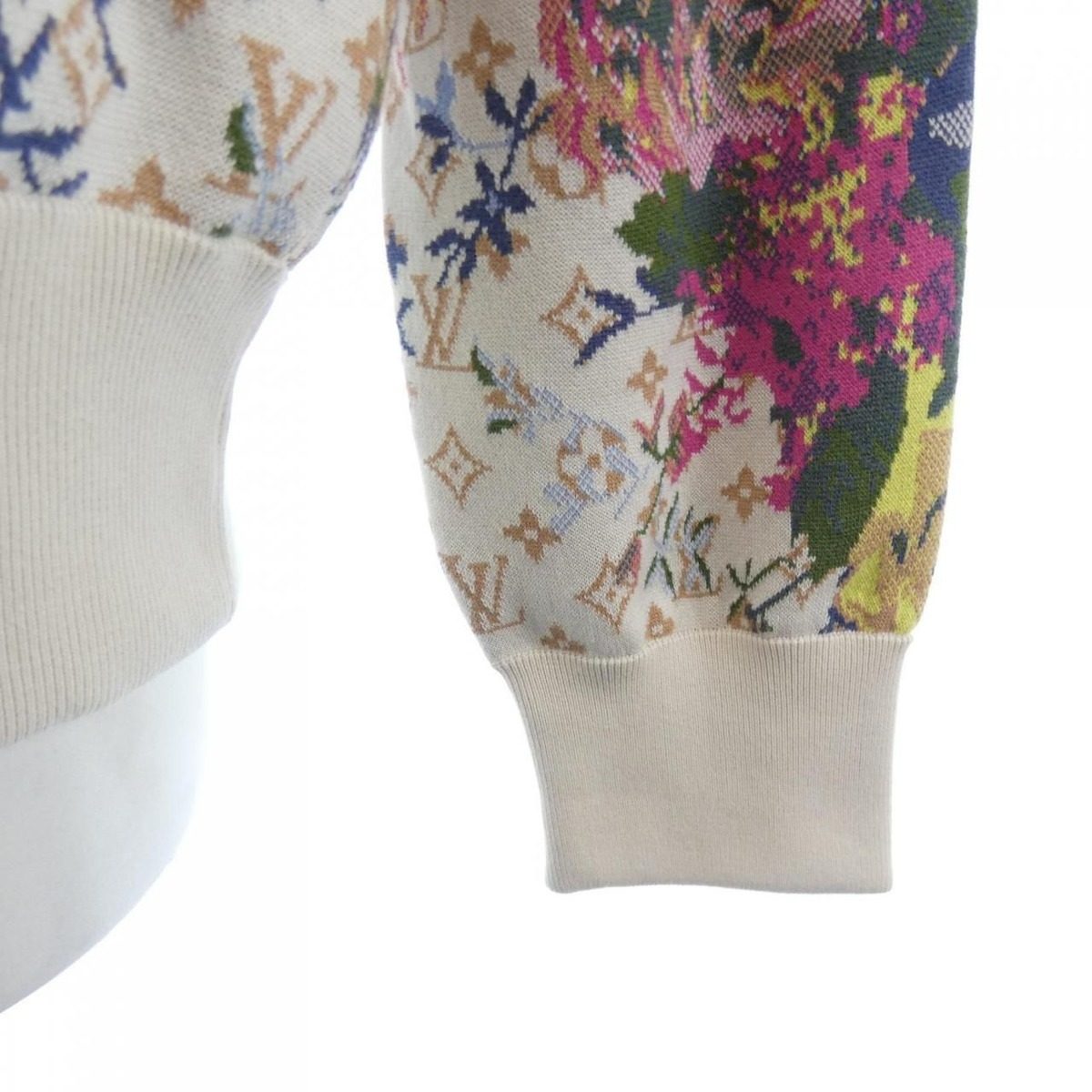 Louis Vuitton LV Flower Graphic Jacket Fu Die Hoodie — view 6