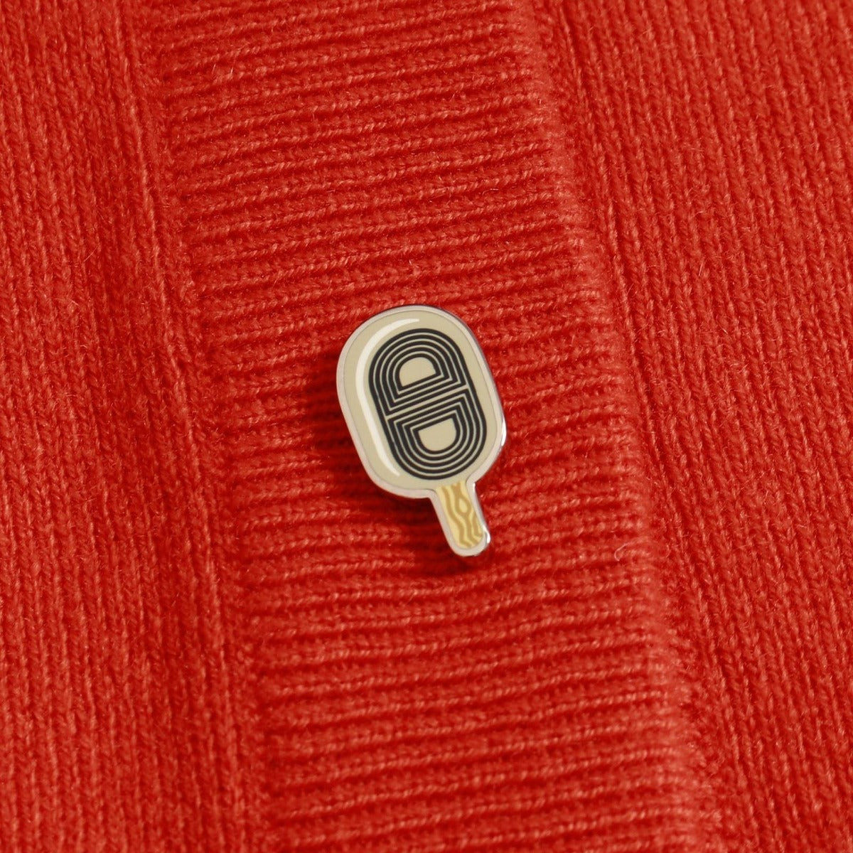 Hermes Cardigan Funny Ice Cream Cashmere Orange — view 7