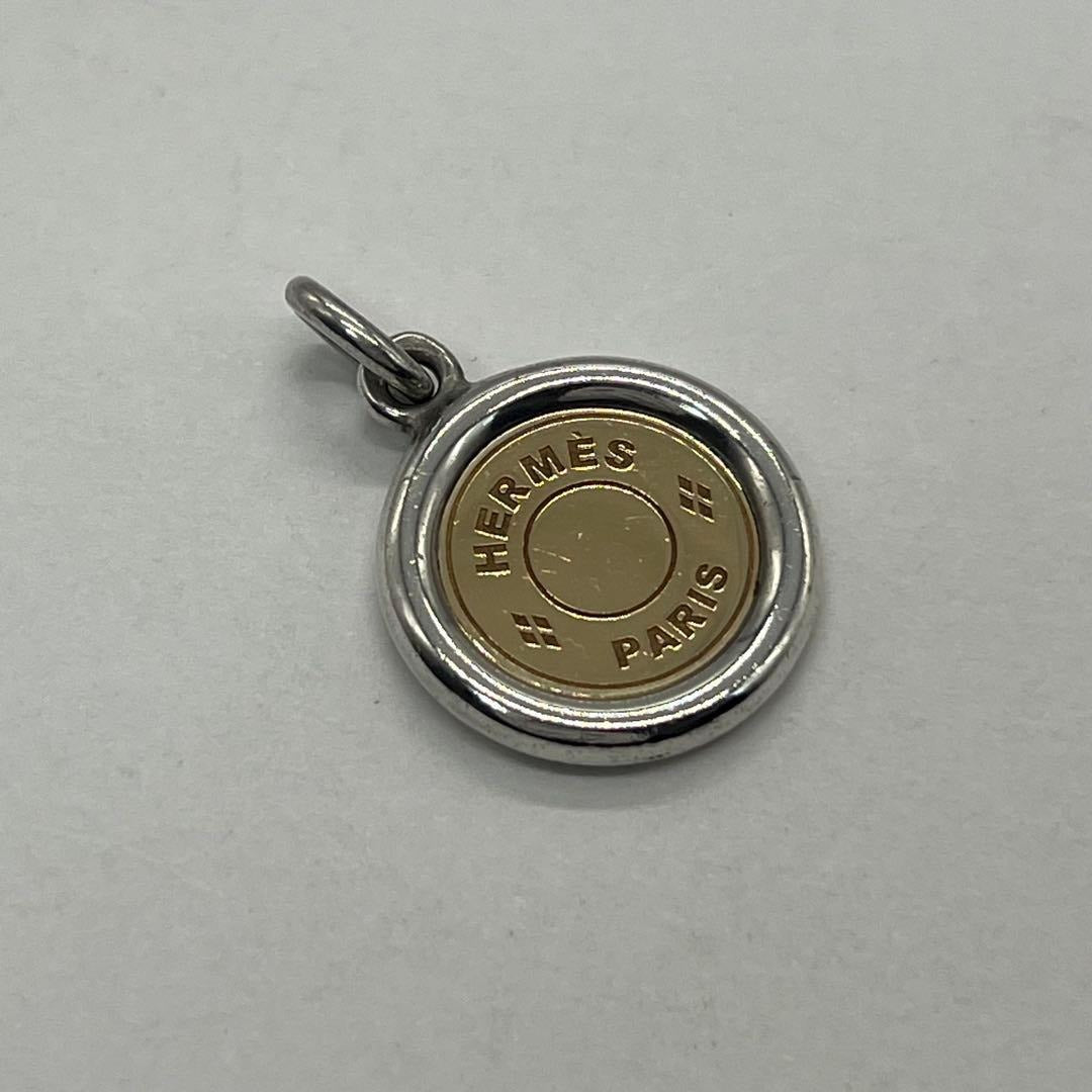Hermes Necklace YG Pendant
