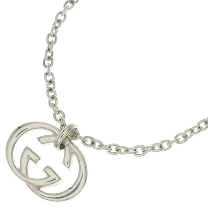 Gucci Interlocking Chain Necklace Silver