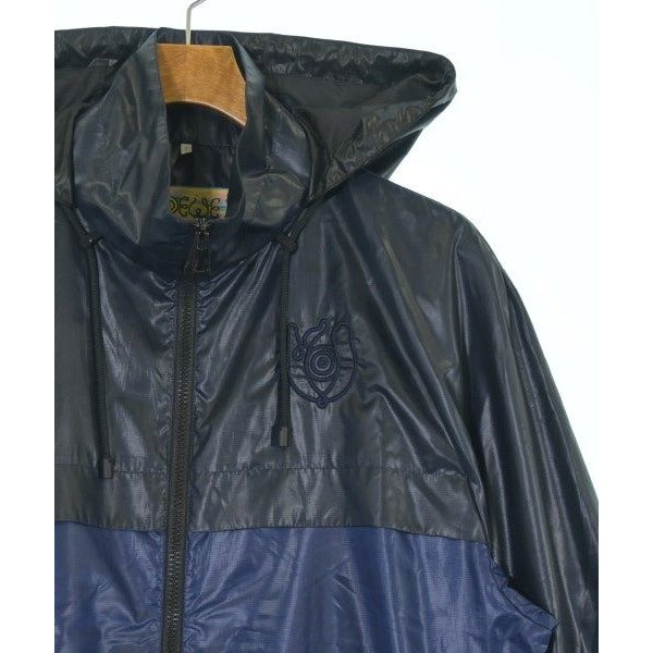 Loewe Mountain Hoodie Polyester Black Navy X Blue — view 4