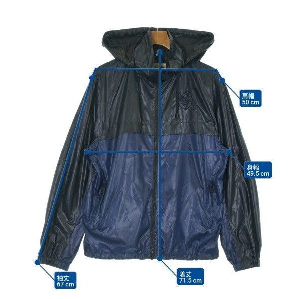 Loewe Mountain Hoodie Polyester Black Navy X Blue — view 6