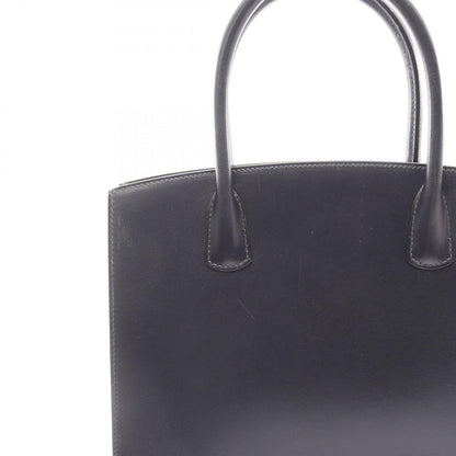 Hermes Handbag White Bath Up Blue Indigo — view 7