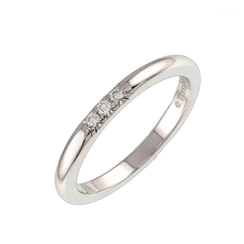 Tiffany & Co Forever Ring Diamond Width mm Pt Platinum