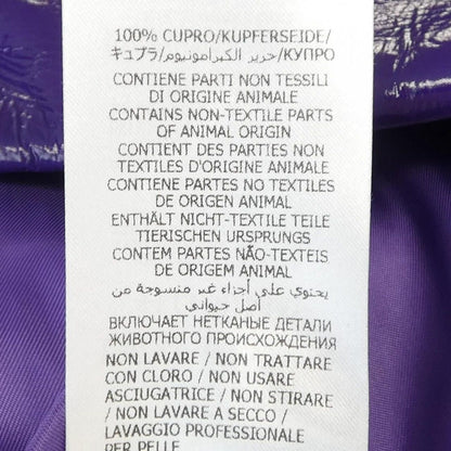 Gucci Leather Jacket Purple — view 4