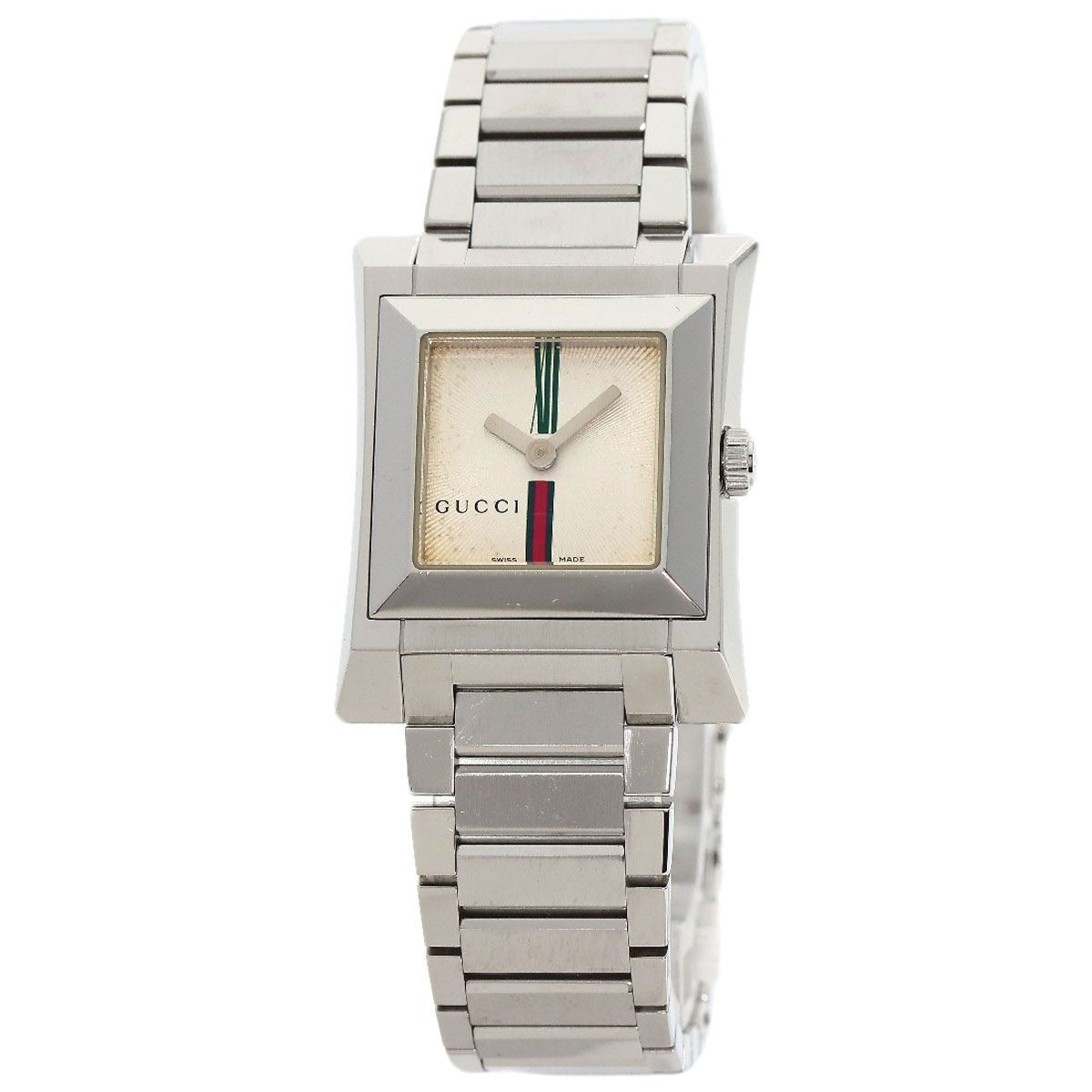 Gucci Square Face Watch SS