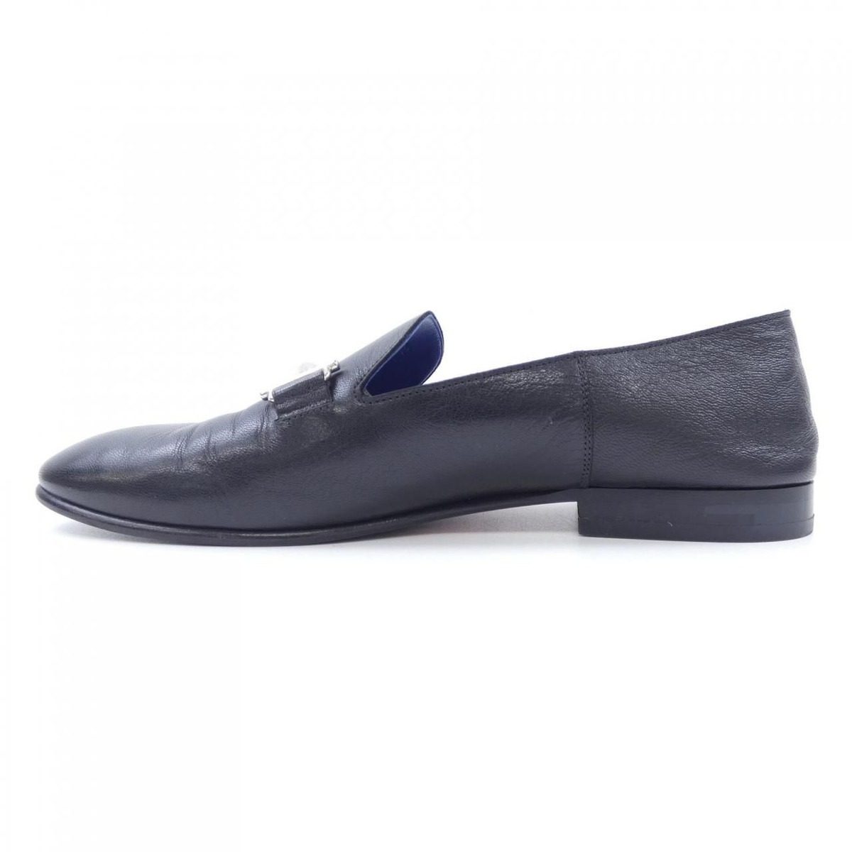 Hermes Saga Shoes Loafers Black — view 2
