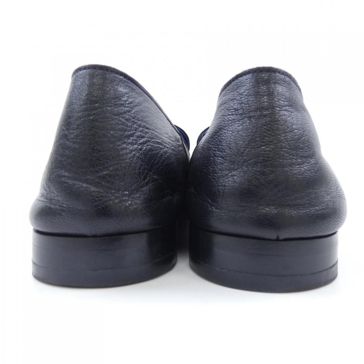 Hermes Saga Shoes Loafers Black — view 5