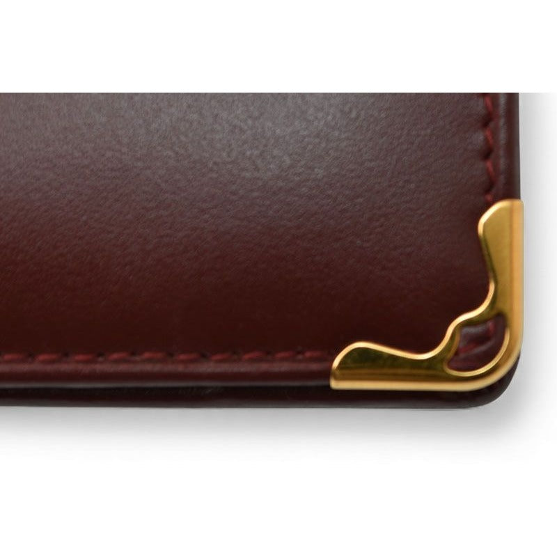 Cartier Fold Wallet Vintage Must de Cartier Bordeaux — view 4
