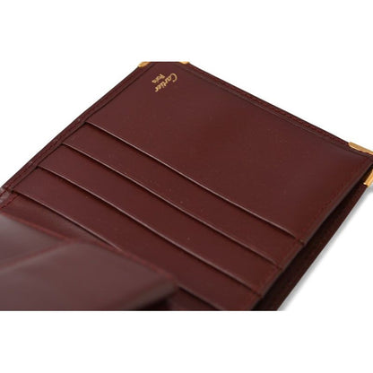 Cartier Fold Wallet Vintage Must de Cartier Bordeaux — view 10