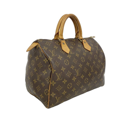 Louis Vuitton Handbag Monogram Speedy 30 Brown — view 2