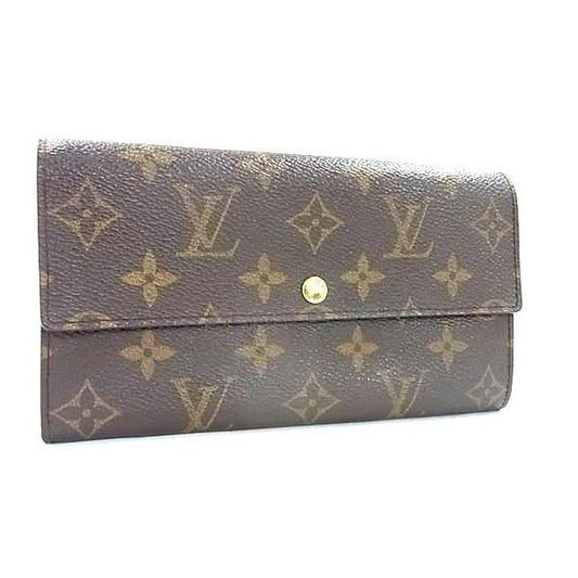 Louis Vuitton Wallet Monogram Pochette Porte Monet Cles Di Brown