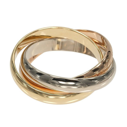 Cartier Trinity mm Band 18k Gold Ring — view 4
