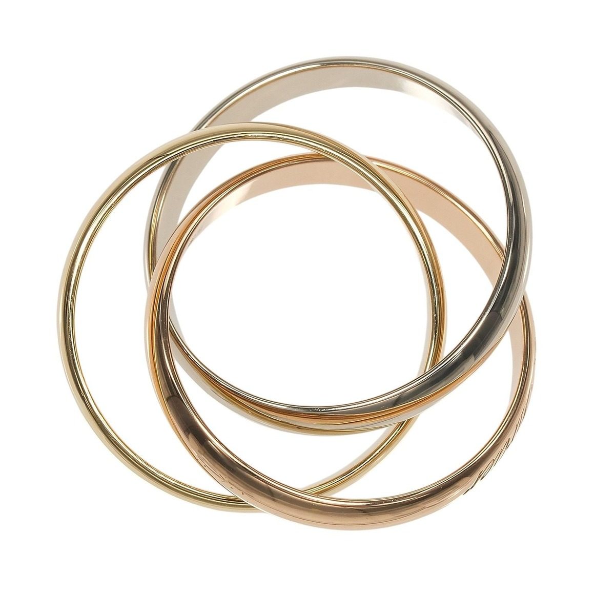 Cartier Trinity mm Band 18k Gold Ring — view 9