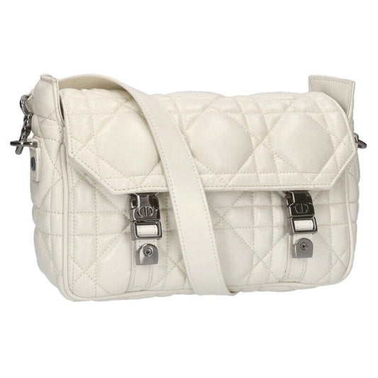 Christian Diorcamp Cannage Leather Shoulder Bag
