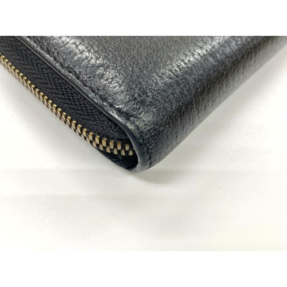 Gucci Animalier Bee Leather Zip Around Wallet Round Zipper Long — view 13