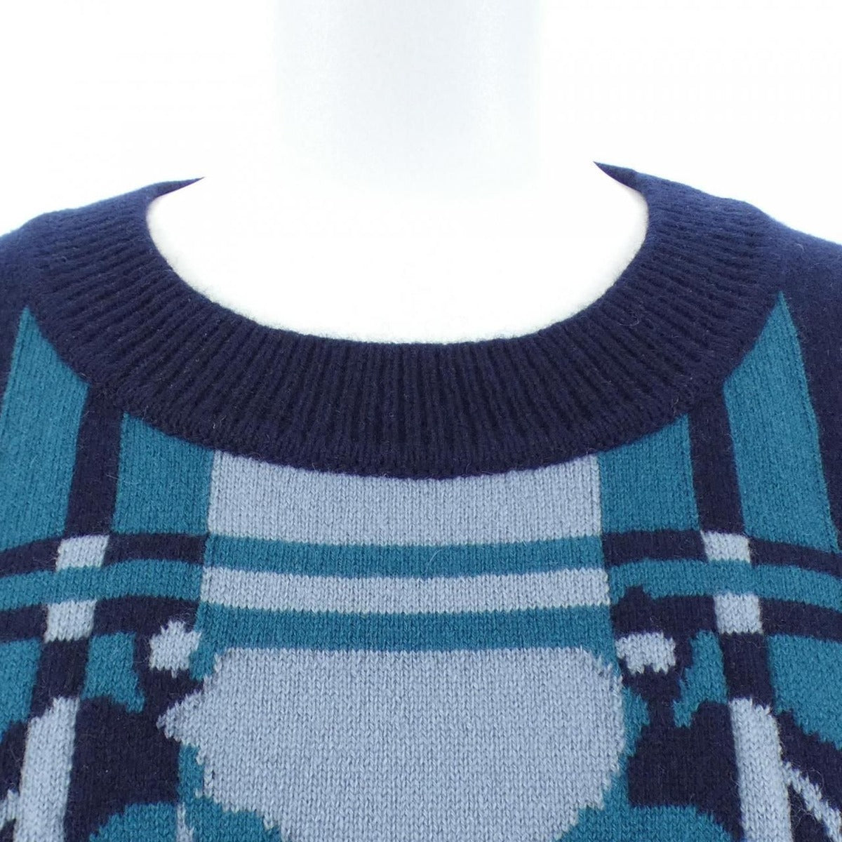 Hermes Brides de Gala Tartan Knit — view 5