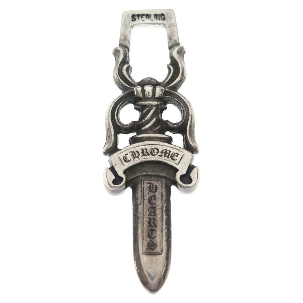 Chrome Hearts 10 Dagger Pendant Top Silver