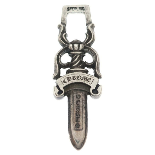 Chrome Hearts 10 Dagger Pendant Top Silver