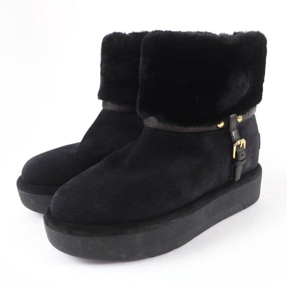 Louis Vuitton Aspen Line Shearling Belt Boot