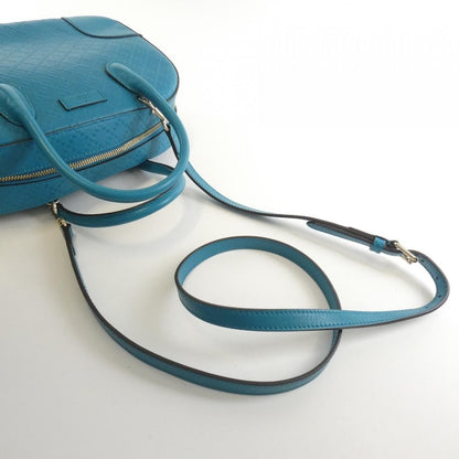 Gucci Bag Leather Blue — view 6