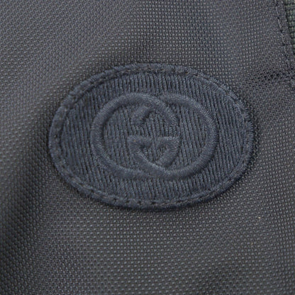 Gucci GG Canvas Logo Patch Filled Zip Up Jacket Navy Beige — view 5