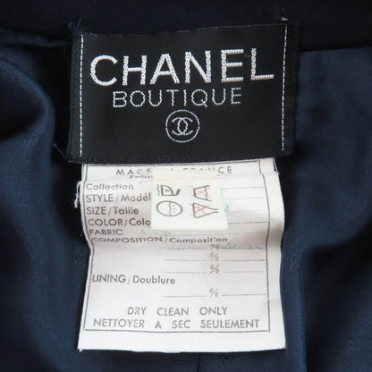 Chanel Vintage Wool 100% Coco Button Jacket Dress 2 Piece — view 13