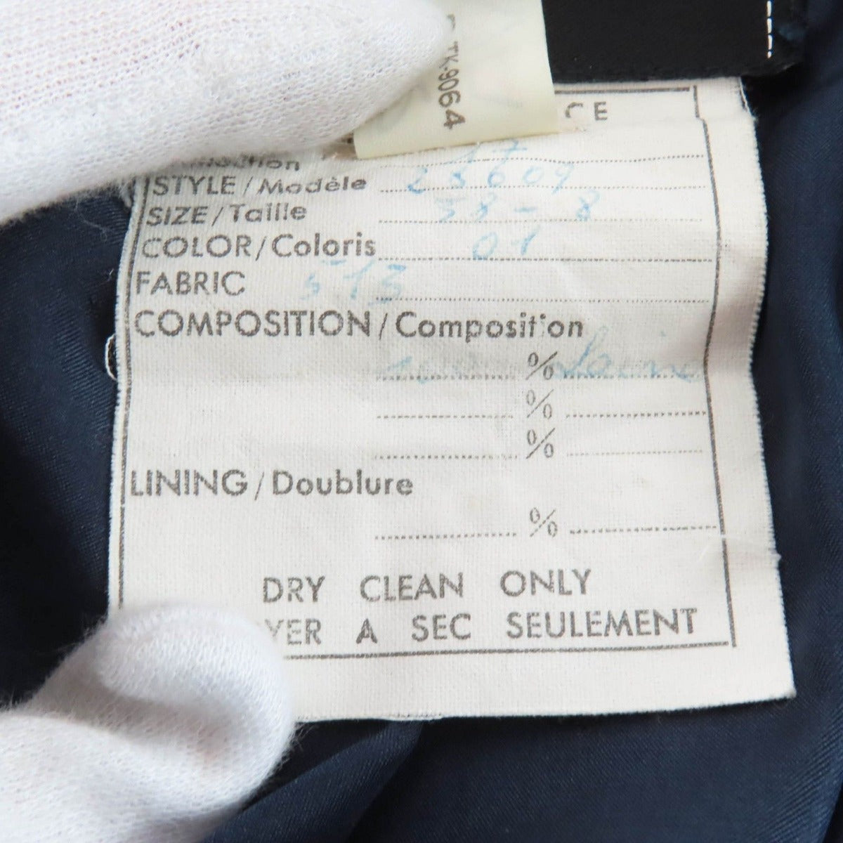 Chanel Vintage Wool 100% Coco Button Jacket Dress 2 Piece — view 14