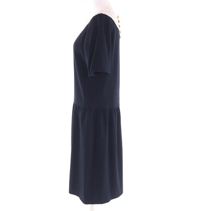 Chanel Vintage Wool 100% Coco Button Jacket Dress 2 Piece — view 7