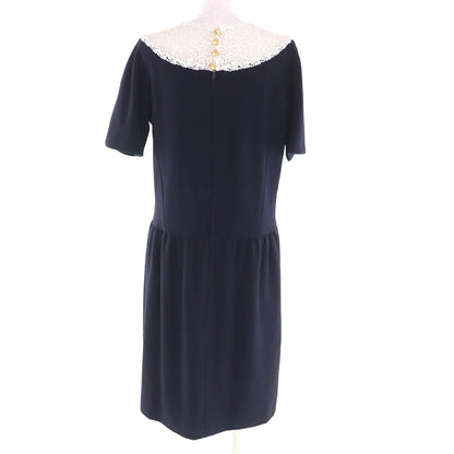 Chanel Vintage Wool 100% Coco Button Jacket Dress 2 Piece — view 8