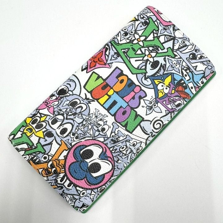 Louis Vuitton Porte Feuille Brother NM Bifold Wallet Monogram Comic