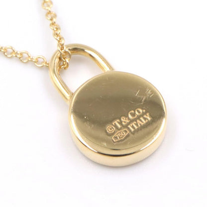 Tiffany & Co Necklace Round Lock 18k Diamond — view 3