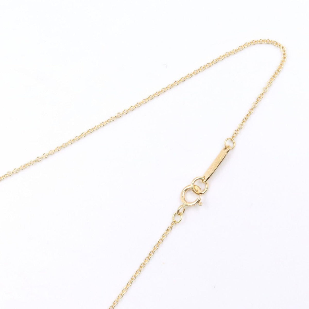 Tiffany & Co Necklace Round Lock 18k Diamond — view 6