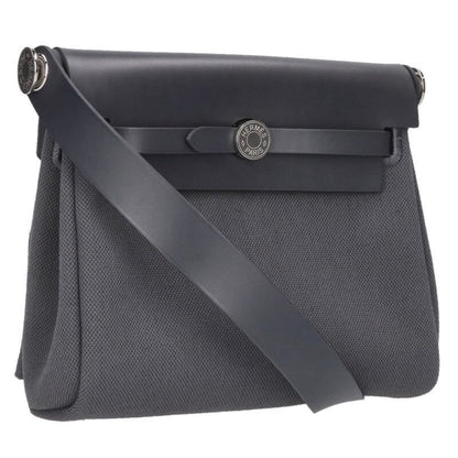 Hermes Herbag Her Bag Zip 20 Mini K Stamp Ardoise Svhardware Toile Military
