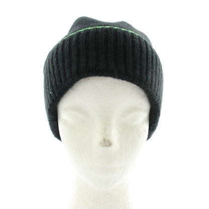 Bottega Veneta Hat Knit Cap Beanie Wool Cashmere Blend M Black Green