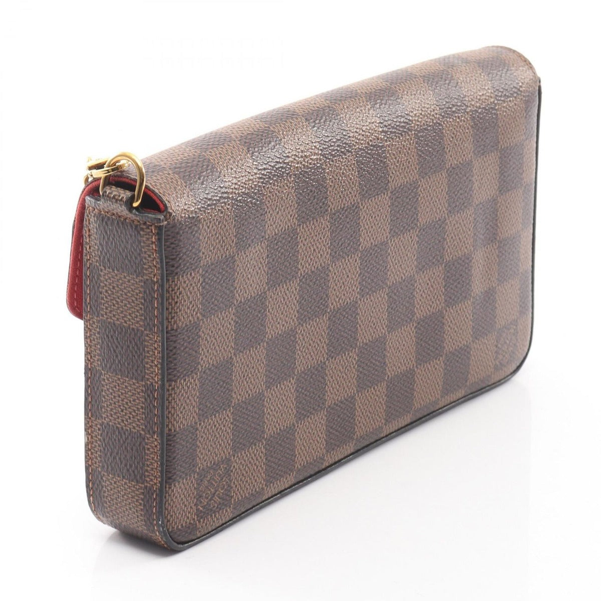 Louis Vuitton Shoulder Bag Pochette Felicity Canvas Ebene Brown — view 2