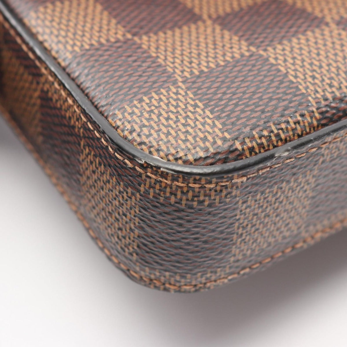 Louis Vuitton Shoulder Bag Pochette Felicity Canvas Ebene Brown — view 7