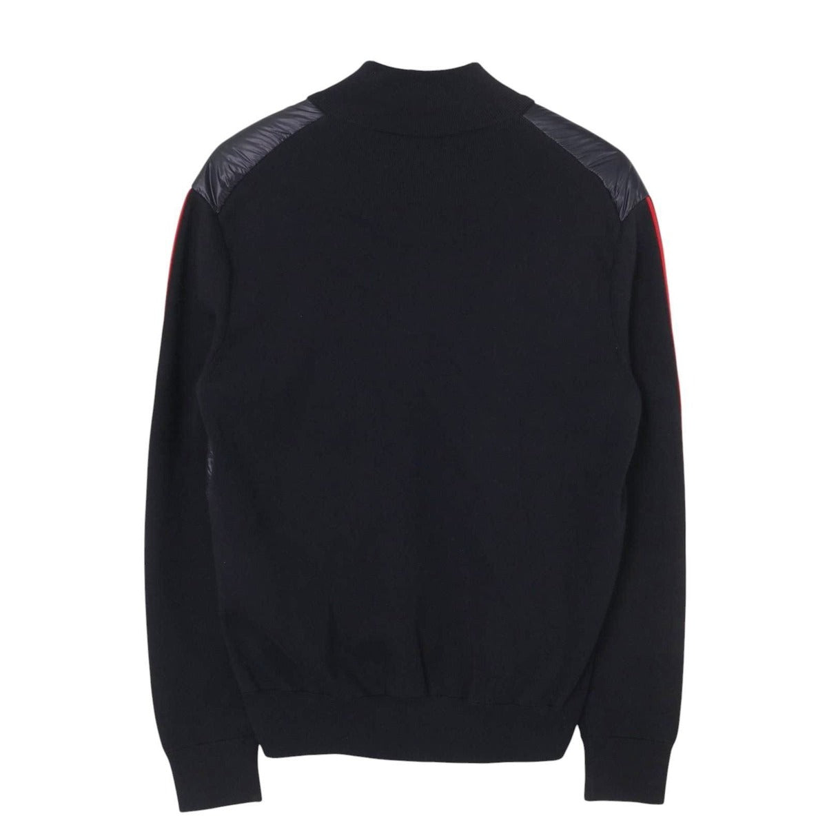 Moncler Tricot Cardigan Knit Contrast Down Jacket — view 4