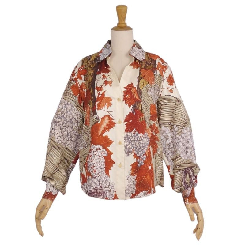 Hermes Shirt Margiela Period Blouse Long Sleeve Co — view 2